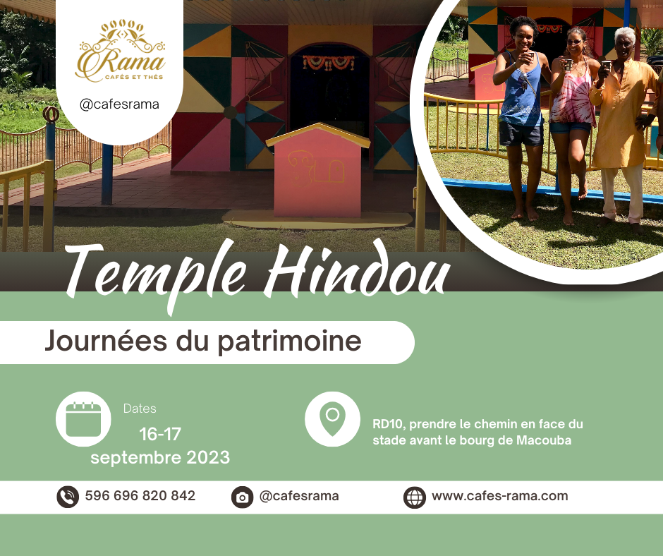 Invitation -Journées du Patrimoine - Macouba