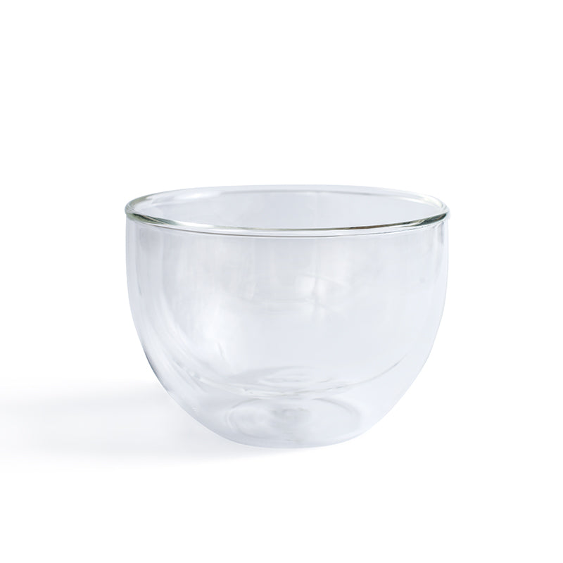 Chawan en verre double paroi