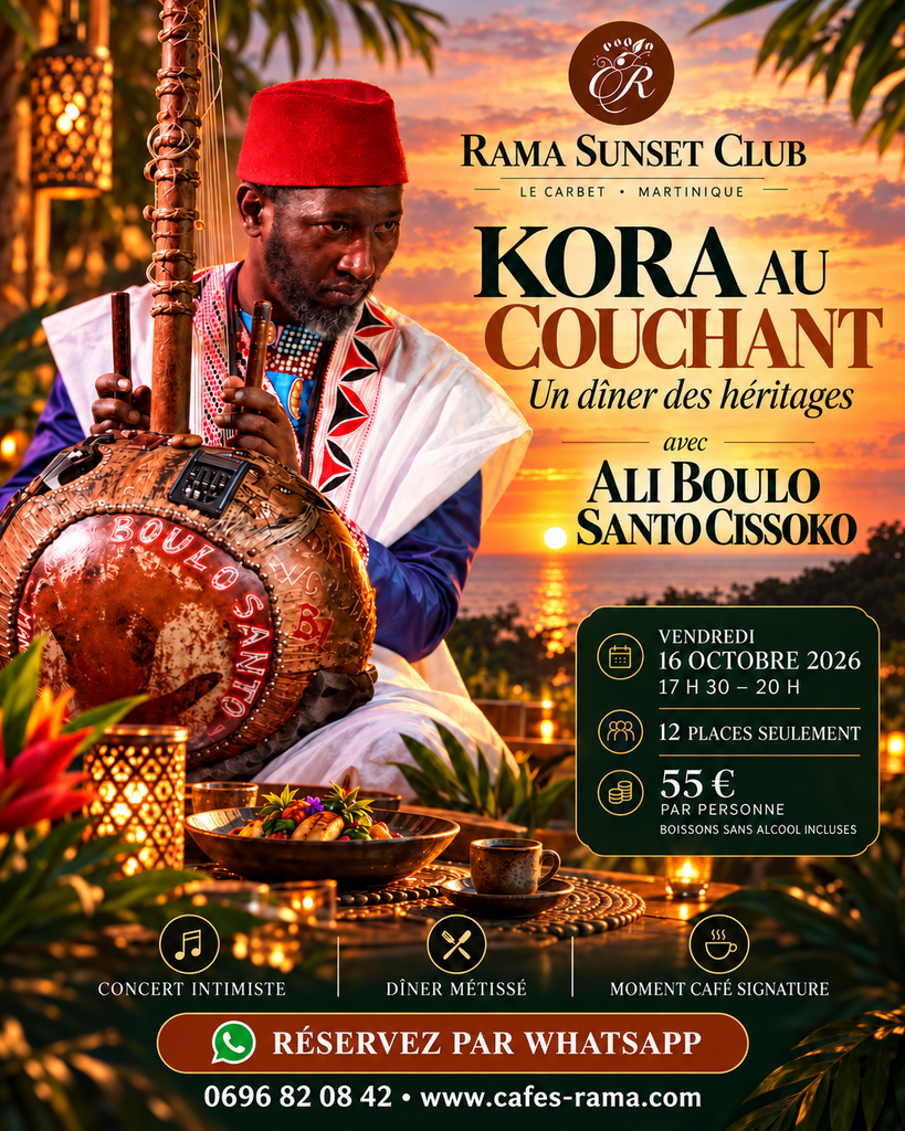 Kora au couchant : un dîner des héritages au Sunset Club